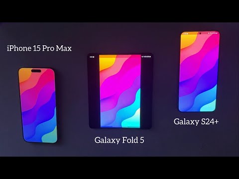 PWM Flicker Test Results iPhone 15 Pro Max vs Fold 5 vs S24+ : Which Performs Best & Worst?