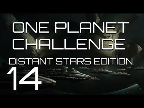 Stellaris - Distant Stars One Planet Challenge - Episode 14-  Point Defence is a good idea
