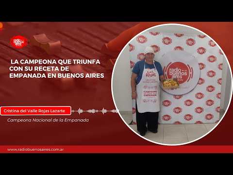 Secretos de la verdadera empanada tucumana con la campeona Cristina Rojas Lazarte