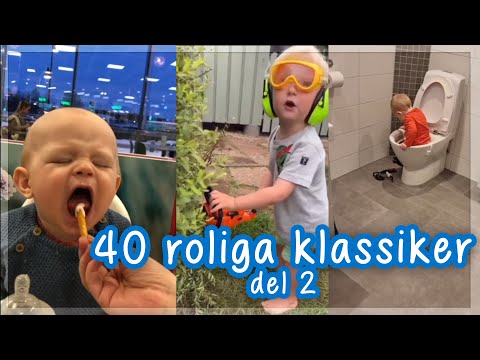 40 ROLIGASTE KLIPPEN NÅGONSIN! 🤩  ( DEL 2 )| Sveriges Roligaste Barn