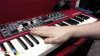 Video thumbnail for Musikmesse 2012   Nord Electro 4D by accordoTV