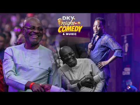 Foster Romanus Standing ovation Performance at DKY Night of Comedy and Music Night 2025 Ken loved it