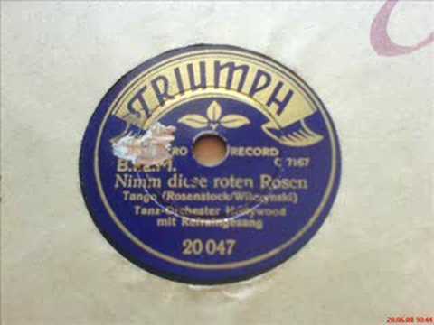 Nimm diese roten Rosen - Tango