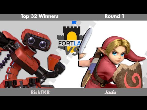 RiskTKR (ROB) VS Jado (Young Link) FortLAN 2023 Top 32 Winners Round 1