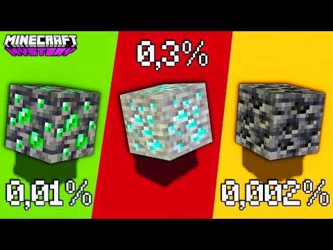 Die SELTENSTEN ERZE in MINECRAFT 🔸 Minecraft Mystery #018