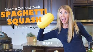 Spaghetti Squash: How to Cut and Cook 4 Different Ways
