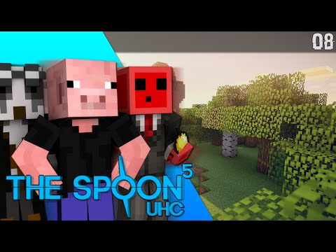 Minecraft Spoon UHC Season 5: #8 - BIG FIGHT