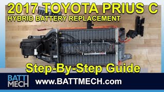 How to Replace/Repair/Fix  2017 Toyota Prius C Hybrid Battery Module Cell: Step-by-Step Instructions