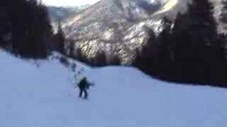 preview picture of video 'Taylor Skiing Red River New Mexico Christmas 2007'