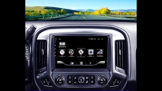 Chevrolet Chevy Silverado radio upgrade 2014-2018 Android stereo Touch screen carplay installation