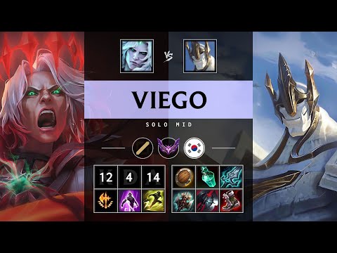Viego Mid vs Galio - KR Master Patch 25.20