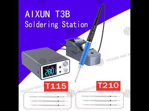 Máy hàn JC Aixun JC-T3B dùng mũi C210 (kèm 3 mũi)