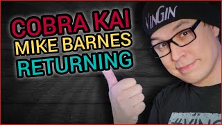 Cobra Kai - Mike Barnes will Return in Season 2 (confirmed!)