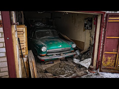 Restoration and Repair ancient GAZ M21 Volga - Old Soviet car
