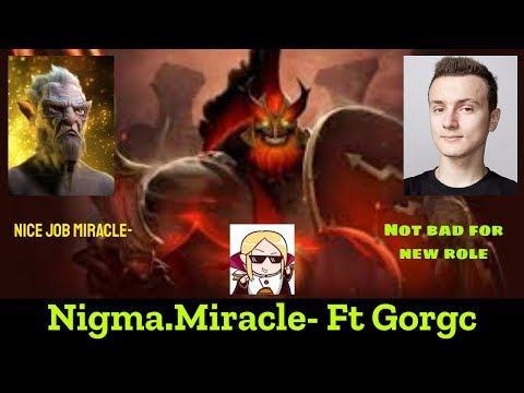 DOTA 2 Nigma.Miracle- Mars - PRO PLAYER GAMEPLAY