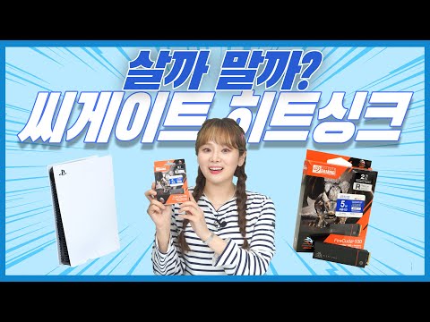 PS5에 씨게이트 파이어쿠다 530 히트싱크를 달면 과연 좋아질까? [살까?말까?]