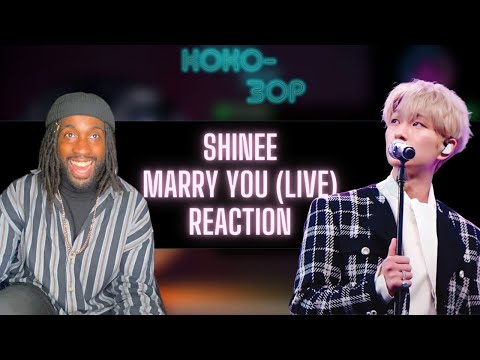 BRITISH VOCALIST REACTS to SHINEE - Marry You (Live)