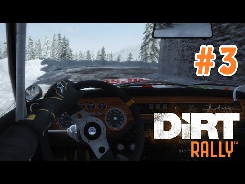 Dirt Rally Career Mode Walkthrough Part 3 - In The Snow!