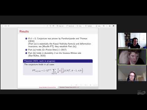 String Math 2021 - Georg Oberdieck (Universität Bonn)