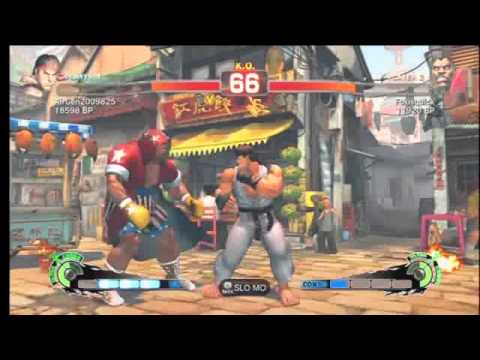 Foxisquick (Balrog) vs Air (Ryu) Game 4