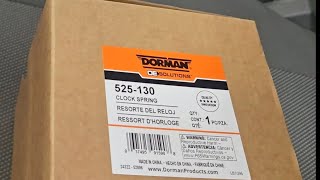 2008 Dodge Caravan Air bag clock spring/ steering angle sensor replacement.