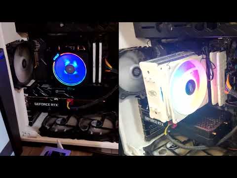 Gammaxx 400 XT White vs AMD Prism - Ryzen 5900x