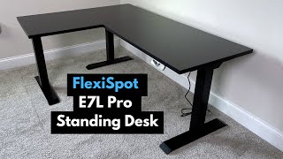 FlexiSpot E7L  Pro L-Shaped Standing Desk : Stable, Sturdy and Great!