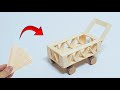 How To Make A Miniature Cart With Popsicle Sticks