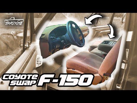 How to Swap an Eddie Bauer Interior into our Coyote Swap F150 Base Model