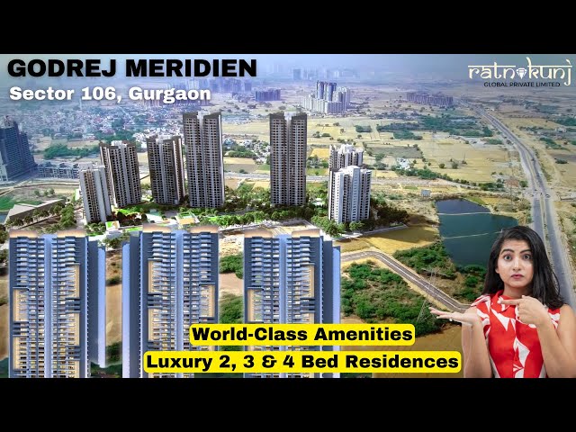 2bhk flat for sale 1366sqft Godrej Meridien in Sector 106 Gurgaon