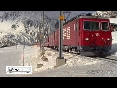 1998-02 [SDw] FO Andermatt en Nätschen, historic Furka Oberalp Bahn in Winter