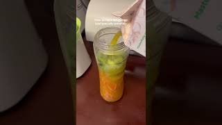 How to make our orange kiwi specialty smoothie #smoothie #kiwi #premium #beverage