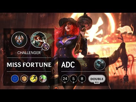 Miss Fortune ADC vs Senna - EUW Challenger Patch 9.24