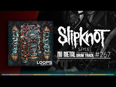 Nu Metal Drum Track / Slipknot Style / 120 bpm