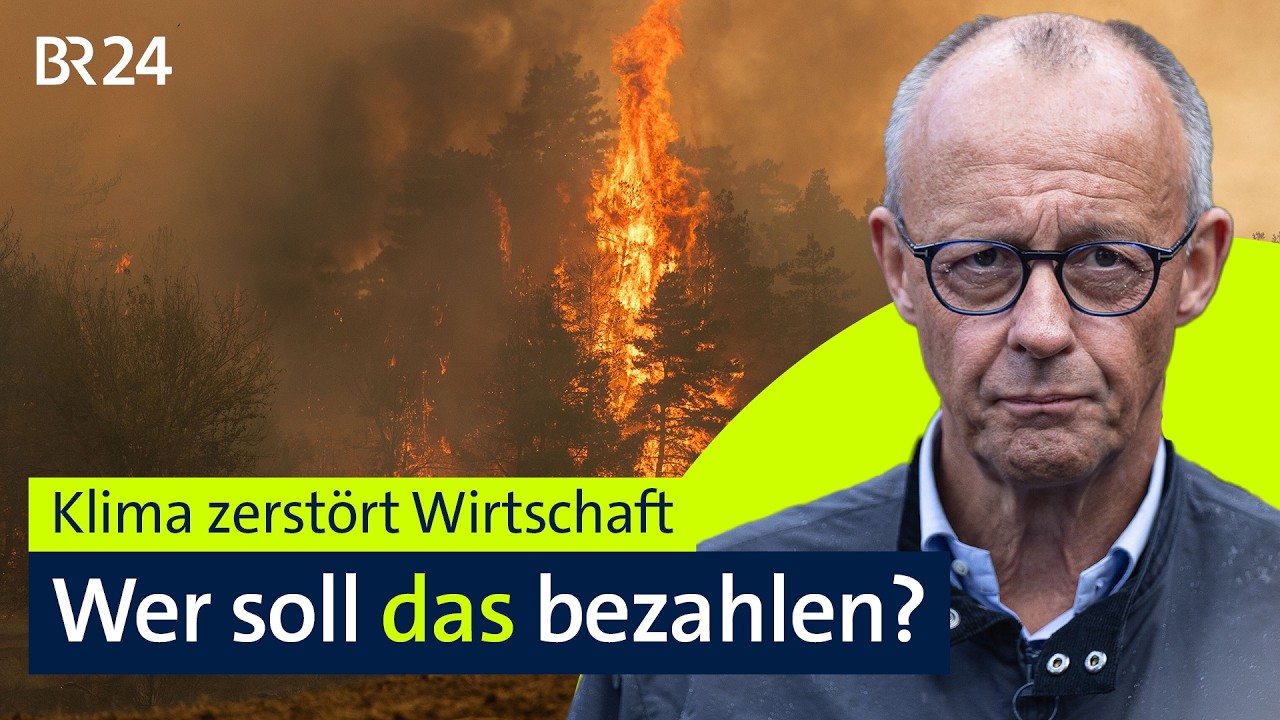 Klima zerstört Wirtschaft: Wer soll das bezahlen? | BR24