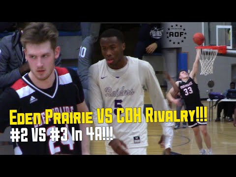 Eden Prairie vs CDH Rivalry Game Recap! Top MN PG’s Tre Holloman & Drake Dobbs Battle It Out!