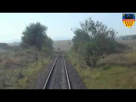 Summer Train Rear View Sibiu - Vinţu de Jos, Romania[August 2014]