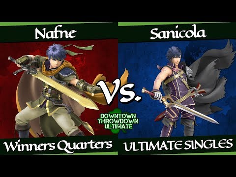Downtown Throwdown 94 Smash Ultimate Singles Winners Quarters Nafne VS Sanicola