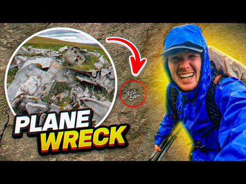 Hiking to a plane wreck I found on Google Earth!