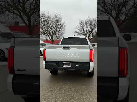 2025 Toyota Tundra in White for sale at Forbes Waterloo Toyota in Waterloo, ON