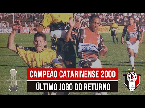 ⚽ JOINVILLE 4 X 0 CRICIÚMA | ÚLTIMA PARTIDA DO RETURNO DO CAMPEONATO CATARINENSE 2000 | ERNESTÃO