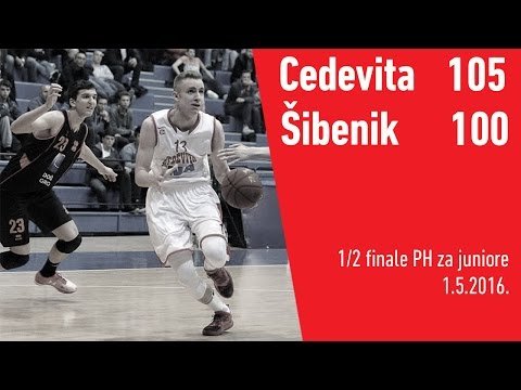 Juniori I Cedevita - Šibenik, 1/2 finale PH (1.5.2016.) I KK Cedevita TV