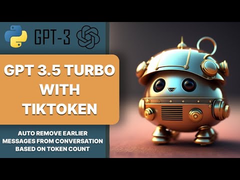 GPT 3.5 Turbo OpenAI API with auto earlier message removal using Tiktoken