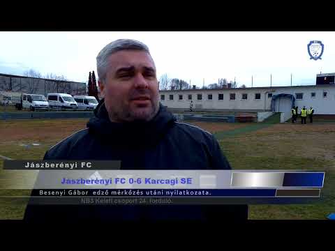 Jászberényi FC - Karcagi SE (0-6), Besenyi Gábor értékelése @ JFC Média