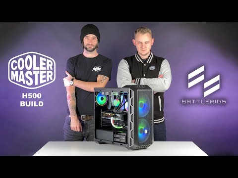 Cooler Master H500 Gaming PC Build | Battlerigs | Full RGB Rig Setup