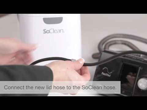 Installing the SoClean adapter for ResMed AirSense10