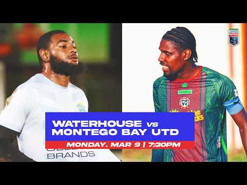 LIVE: Waterhouse FC vs Montego Bay United FC | Jamaica Premier League Game Week 26