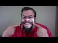 Steve Butler Trying On The Steve Butler Face Mask