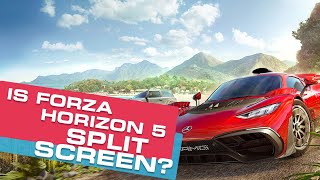 Is Forza Horizon 5 Split Screen?