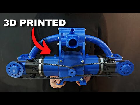 I 3D Printed a Working 250cc Flat Engine